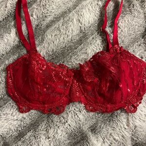 Wicked Unlined Lace Balconette Bra